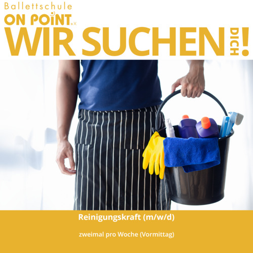 Reinigungskraft (m/w/d)